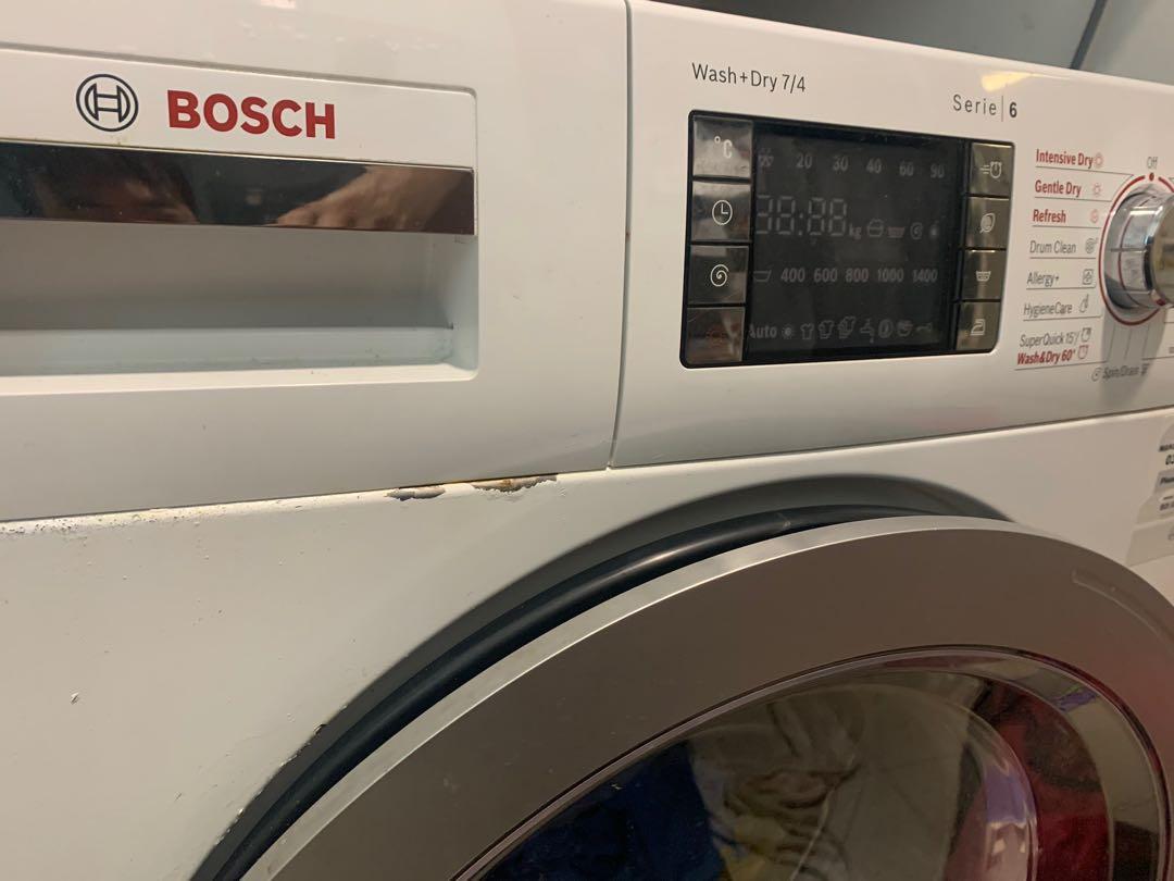 Bosch washer machines and dryer, TV & Home Appliances, Washing Machines