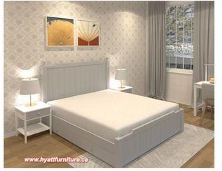 Brand new Wooded Bed Double size Platform Bed only $798