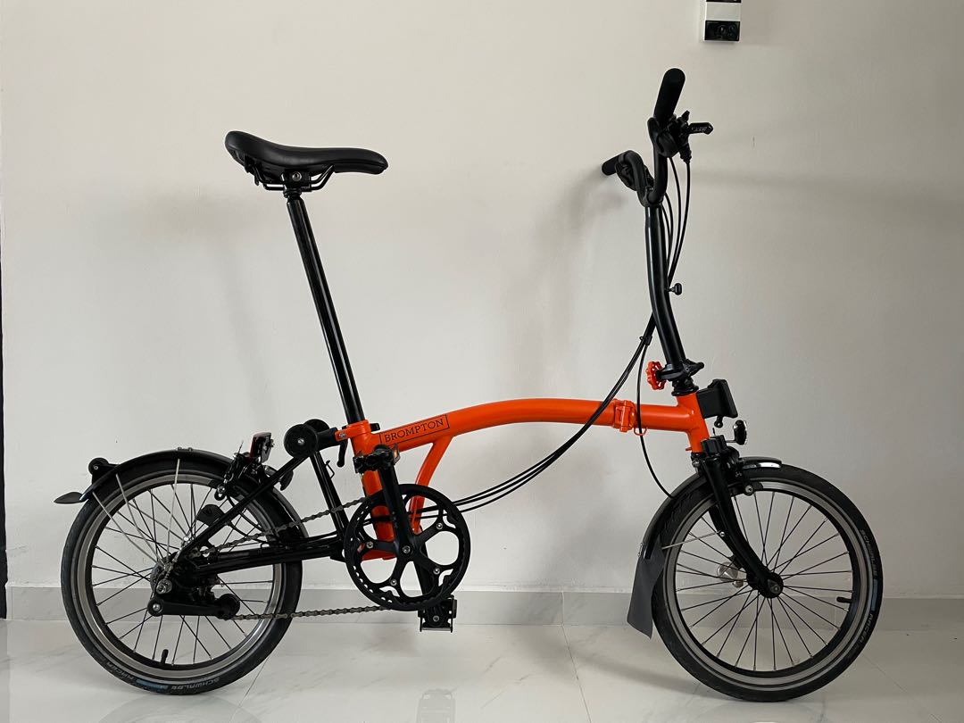 Brompton signal best sale orange