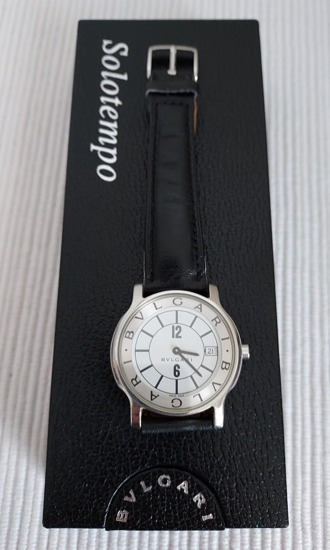 BVLGARI Vintage Solotempo Men s Watch ST 35 S Men s Fashion