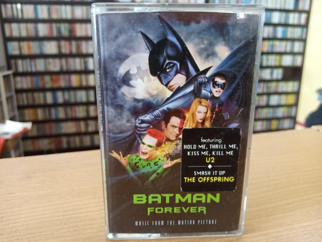 Cassette) Batman Forever - Music from the motion picture, Hobbies & Toys,  Music & Media, CDs & DVDs on Carousell