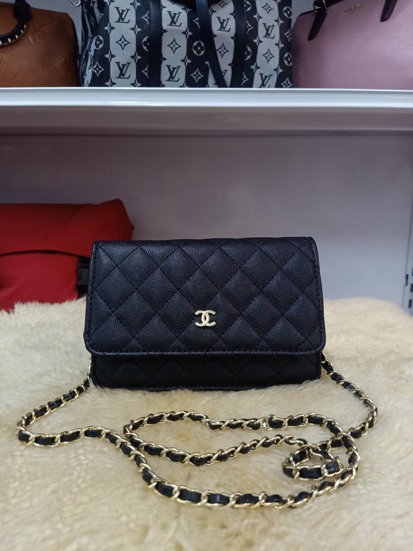 Chanel wristlet wallet sales
