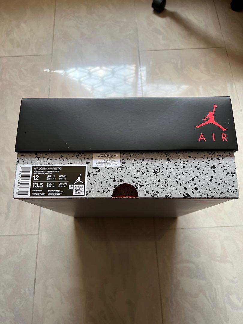 Jordan 4 thunder stockx top