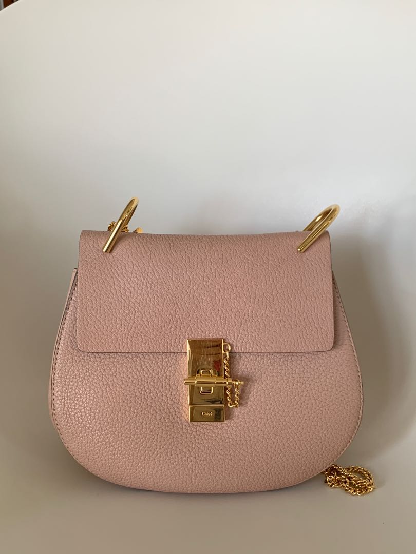 Chloe drew clearance pink bag