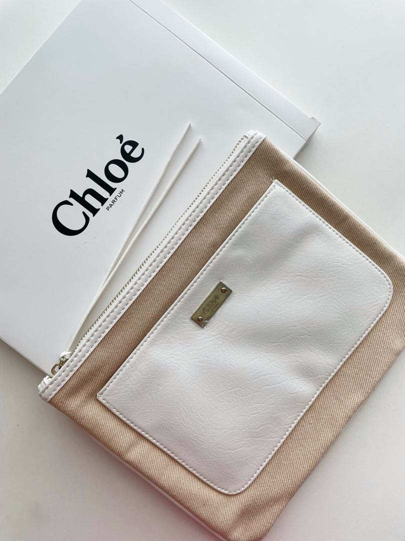 Chloe Parfum cosmetic Pouch Large Women s Fashion Bags Wallets on Carousell
