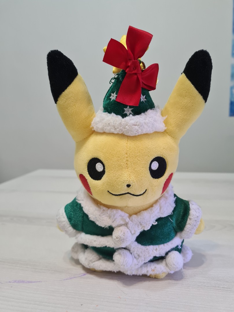 Santa outlet pikachu plush