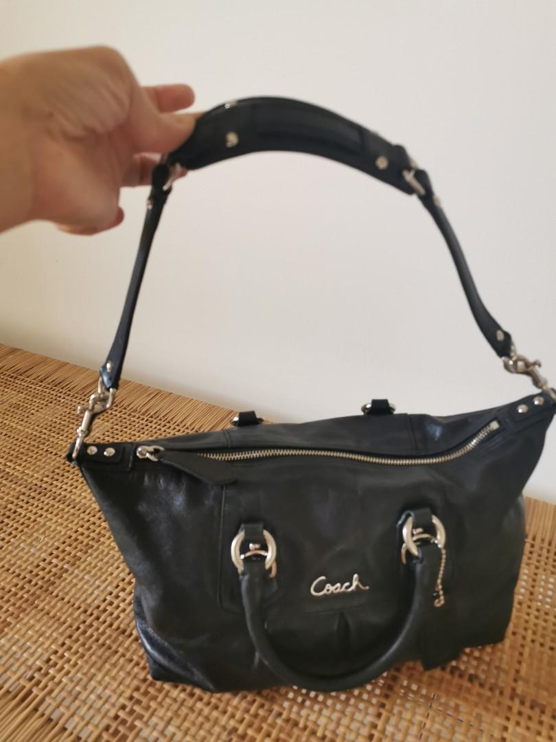 gold coach poppy purse