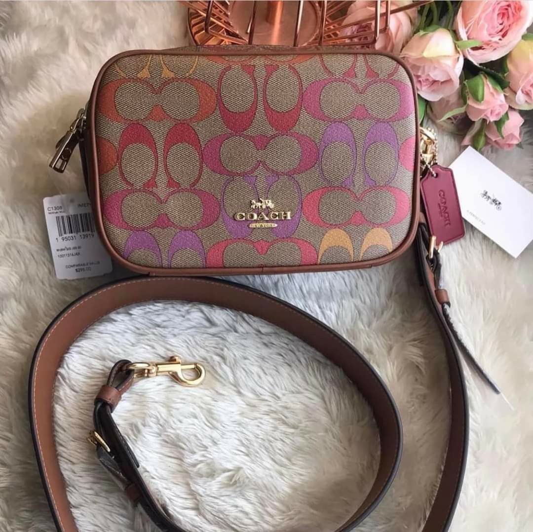 Coach Signature Jes 20 Crossbody, Women's Fashion, Bags & Wallets