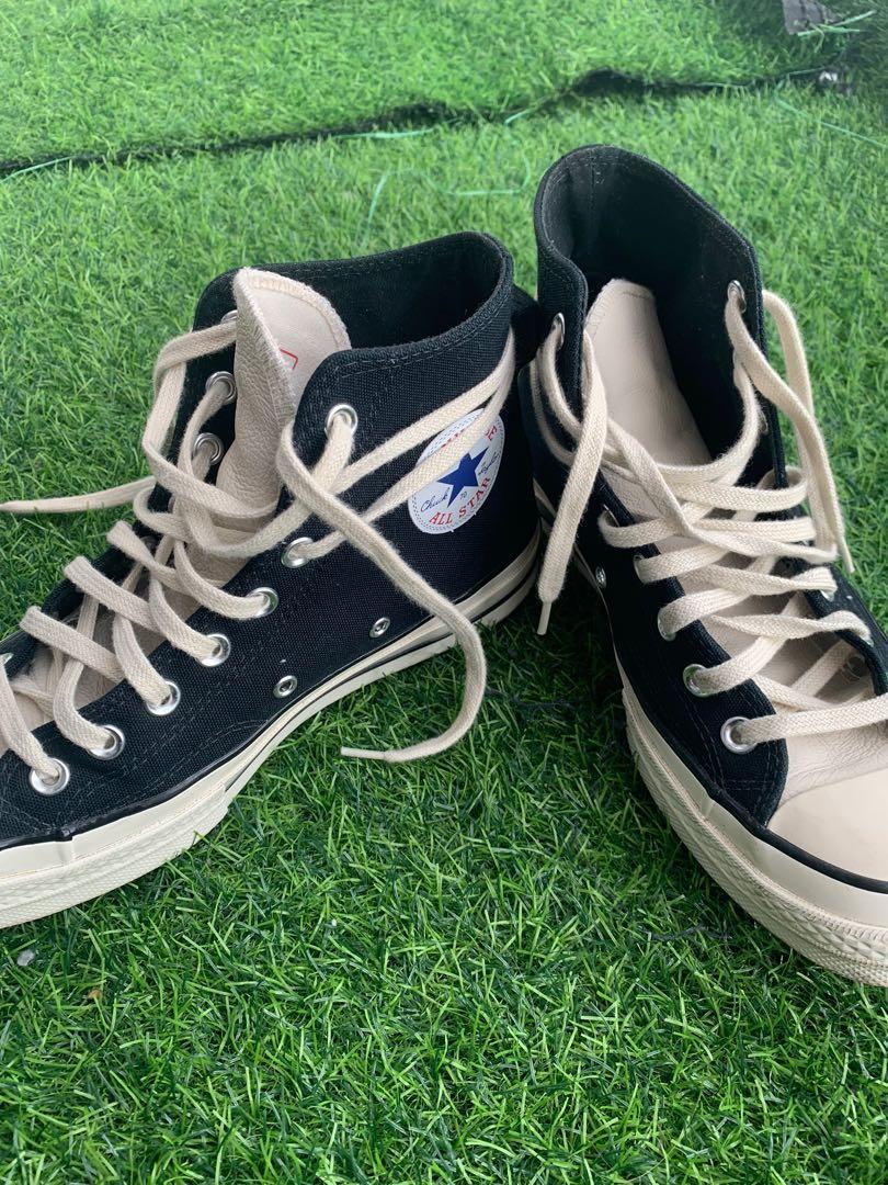 fog black converse