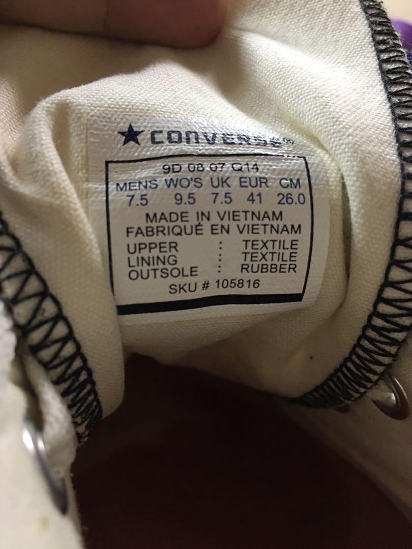 Converse-Kurt Cobain Collection, Men's Fashion, Footwear, Sneakers on ...