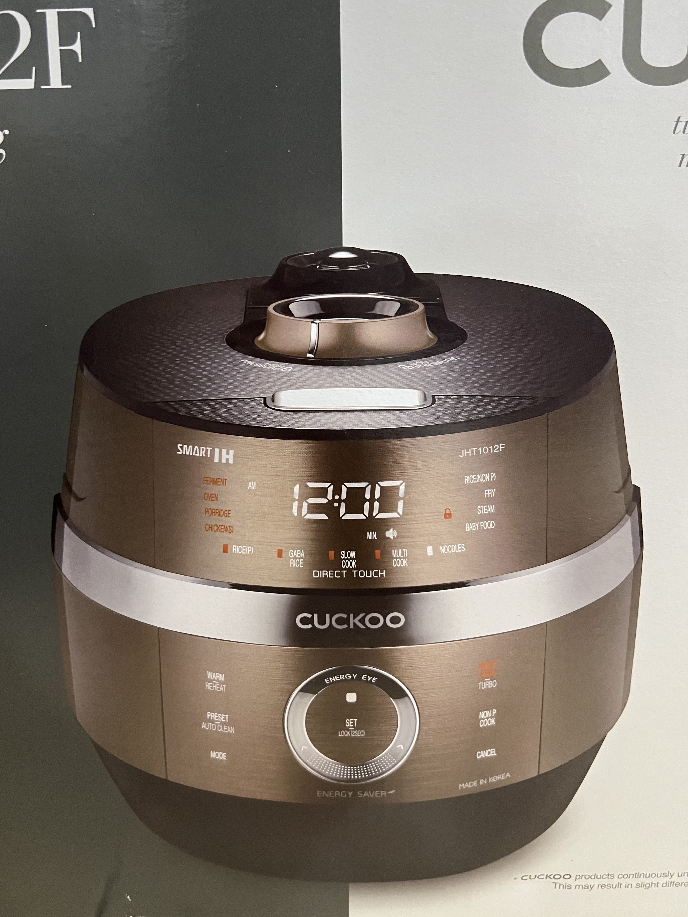 Cuckoo Pressure Multi Cooker JHT1012F, TV & Home Appliances, Kitchen