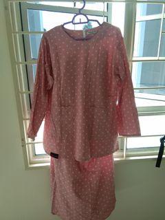 Dhia cotton baju kurung kedah