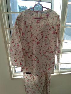 Dhia cotton baju kurung kedah