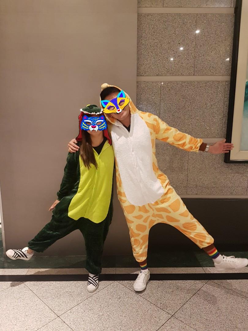 Dino new arrivals onesie adult