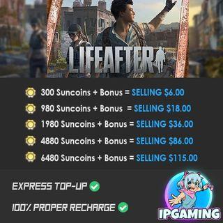 [Discount] Lifeafter Suncoins Recharge / Top-up