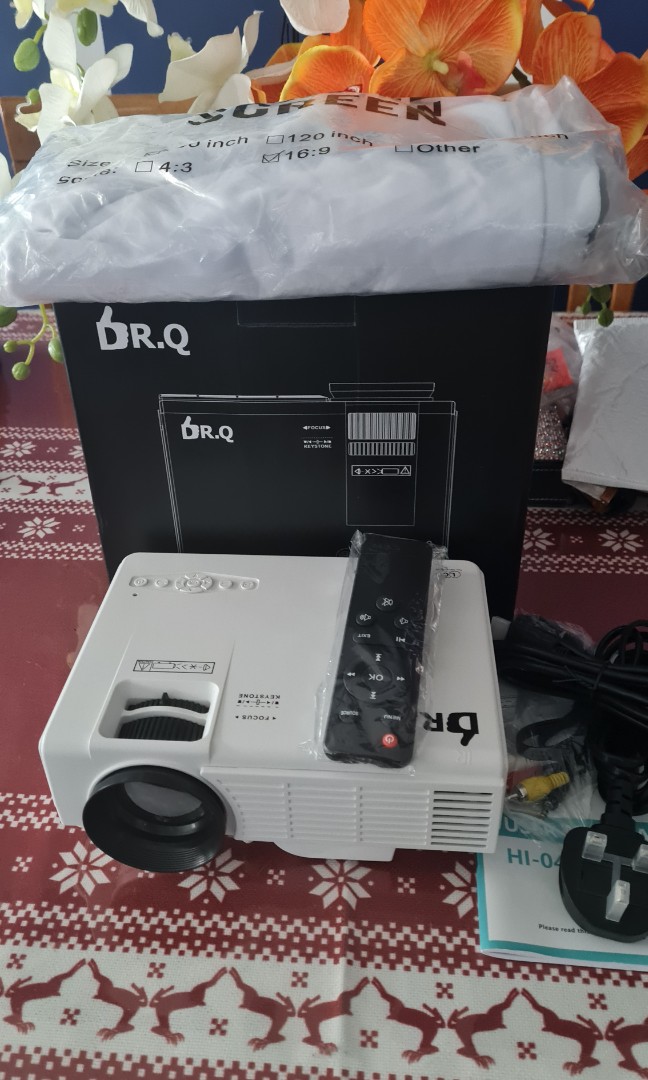 DR.Q Projector, TV & Home Appliances, TV & Entertainment, Projectors on