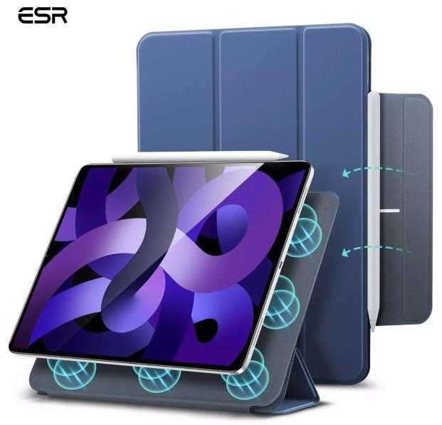 ESR Case for iPad mini 6 2021 8.3-Inch Rebound Secure Magnetic Case Trifold  Case Shockproof Tablet Protect Cover, Black