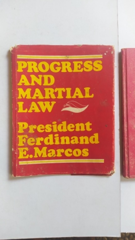 Ferdinand Marcos - Progress and Martial Law, Hobbies & Toys, Books ...