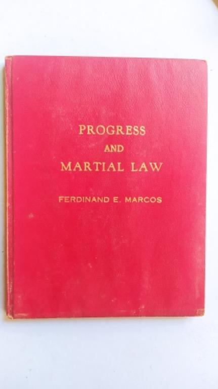 Ferdinand Marcos - Progress and Martial Law, Hobbies & Toys, Books ...