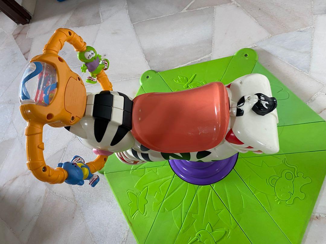 Fisher Price Bouncing Zebra, Babies & Kids, Infant Playtime on Carousell