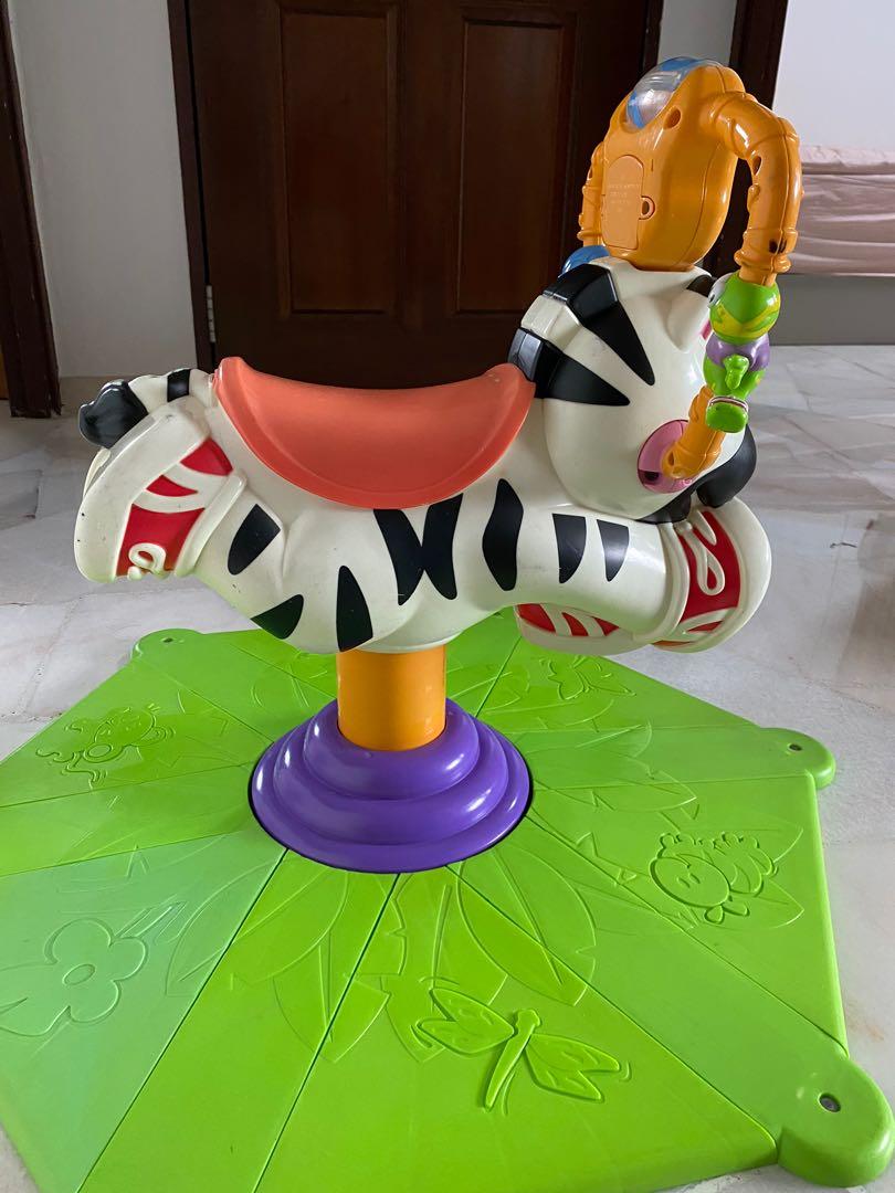 Fisher Price Bouncing Zebra, Babies & Kids, Infant Playtime on Carousell
