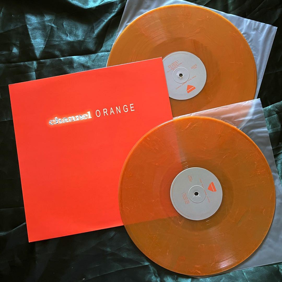 Frank Ocean - Channel Orange Unofficial Release Orange Marble Vinyl LP,  Hobbies & Toys, Music & Media, Vinyls on Carousell
