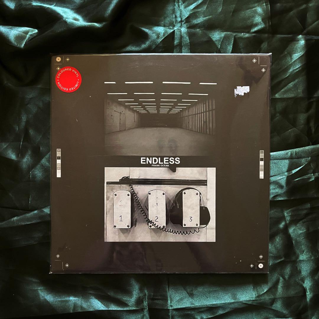 Frank Ocean - Endless Unofficial Release Red Marble Vinyl LP 