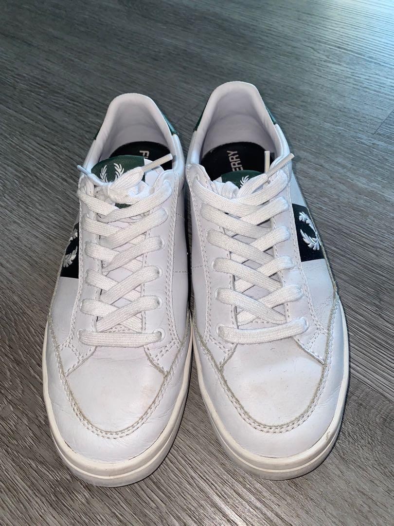 Fred perry deuce leather sneaker shop