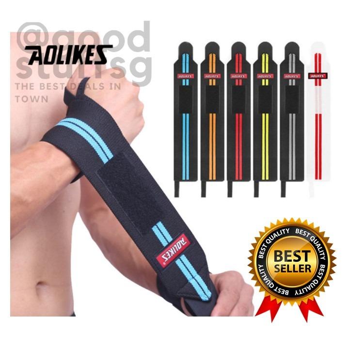 1x Professional Weight Lifting Gym Hook Straps Bar Grip Support Powerlifting Wrist Support Wrap