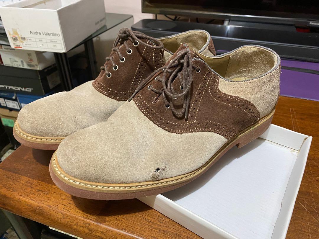 Hush puppies hot sale saddle shoes