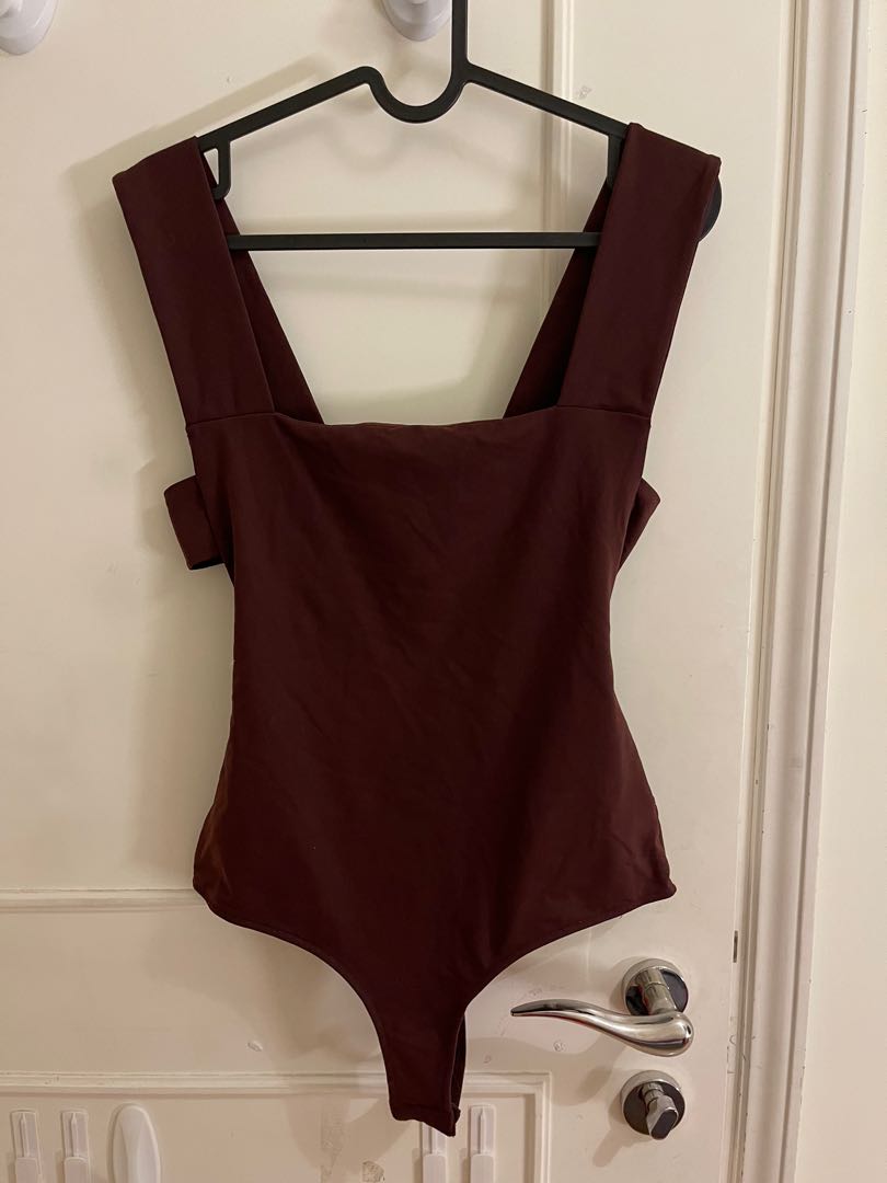 Velvet Sweetheart Corset Buckle Up Bodysuit