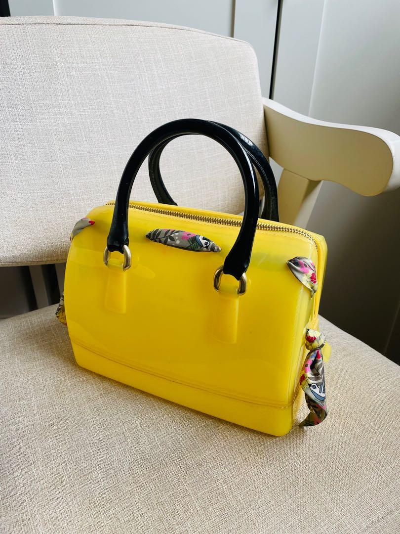 Furla candy bag yellow online