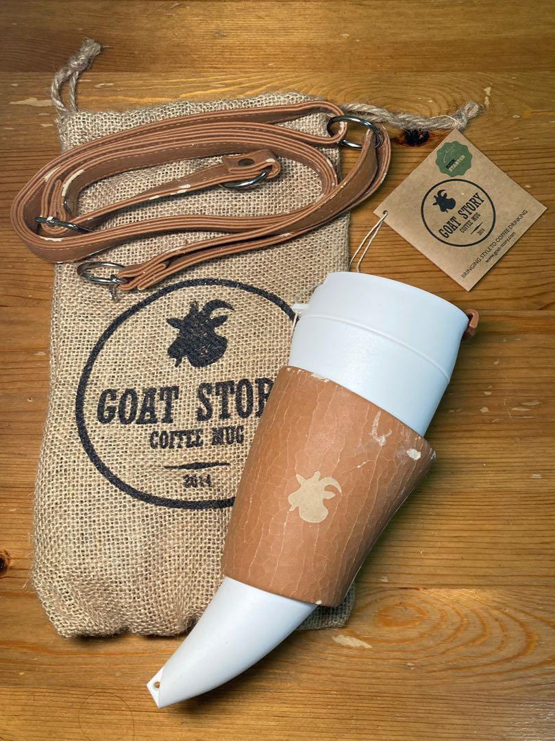 Goat Mug 真皮款山羊角咖啡杯12oz 350ml 咖啡 傢俬 家居 廚具和餐具 茶具配件 Carousell