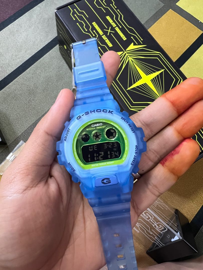 G SHOCK DW6900 LS2 With LED Box Men s Fashion Watches