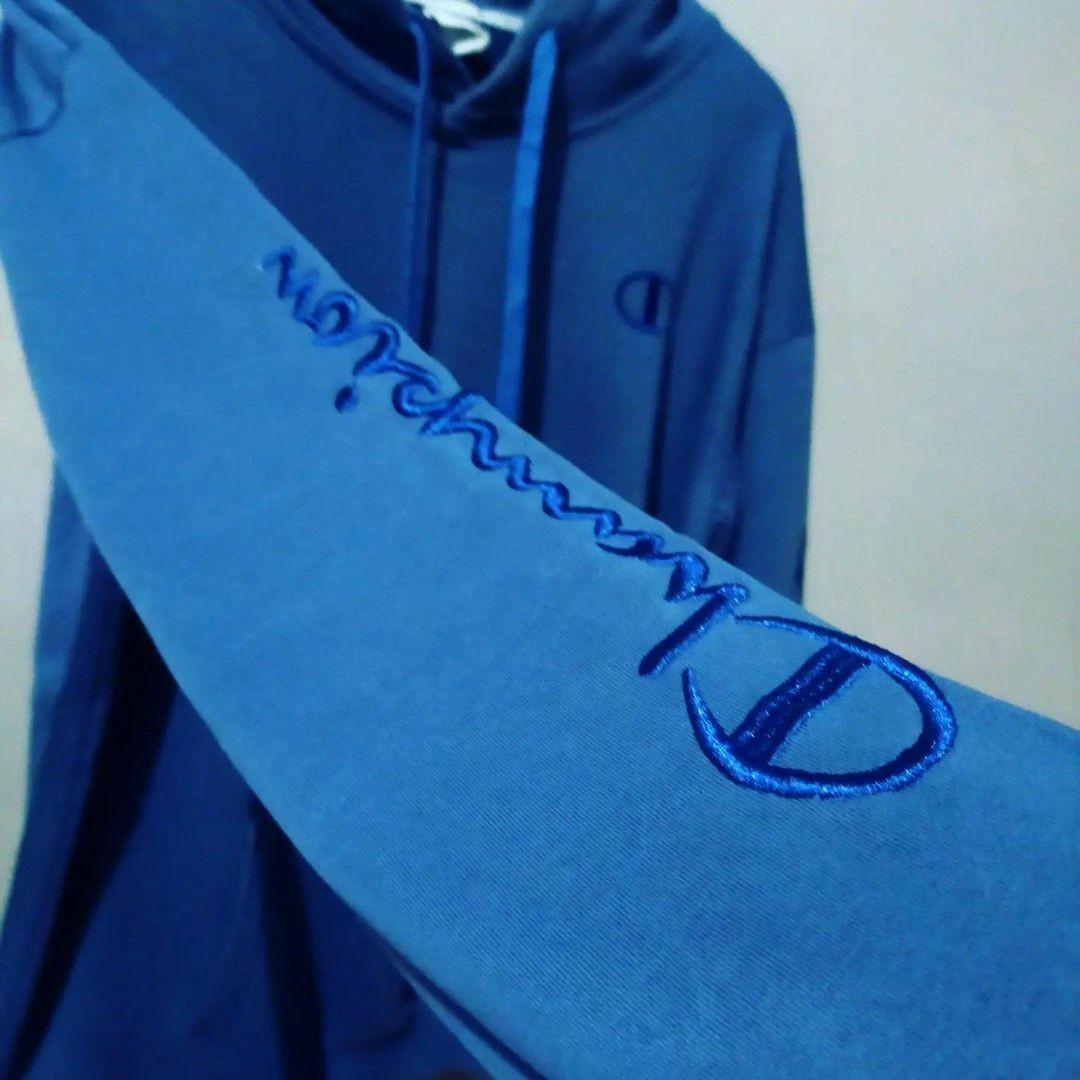 Hoodie shop champion bordir