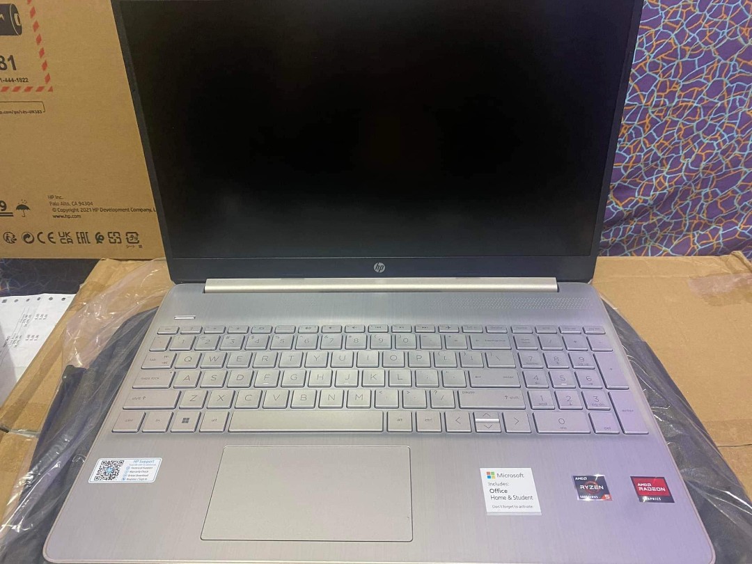 Hp Laptop 15s Eq2158au Amd Ryzen 5500u 8gbddr4 512gbnvme Pcie M2 Ssd Computers And Tech Laptops 1611