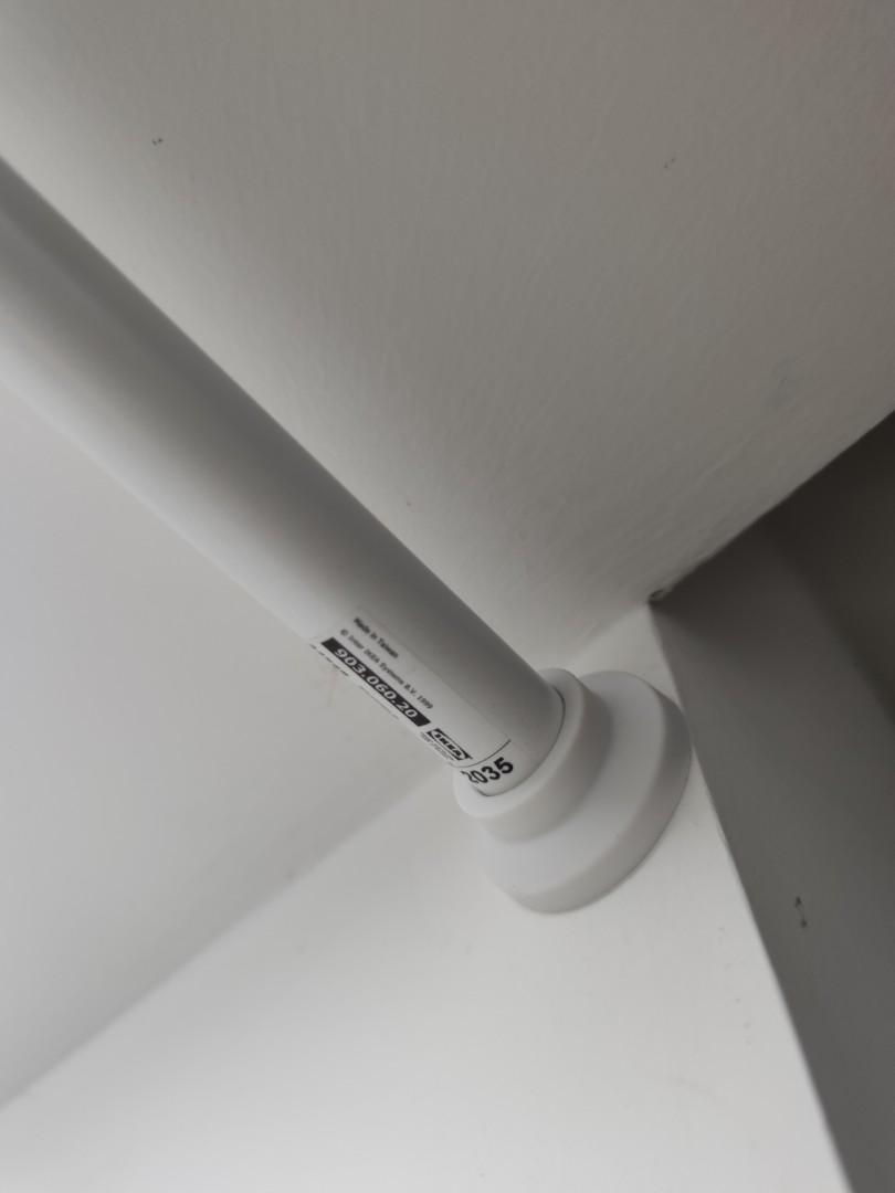 70120cm IKEA BOTAREN Shower curtain rod, Furniture & Home Living
