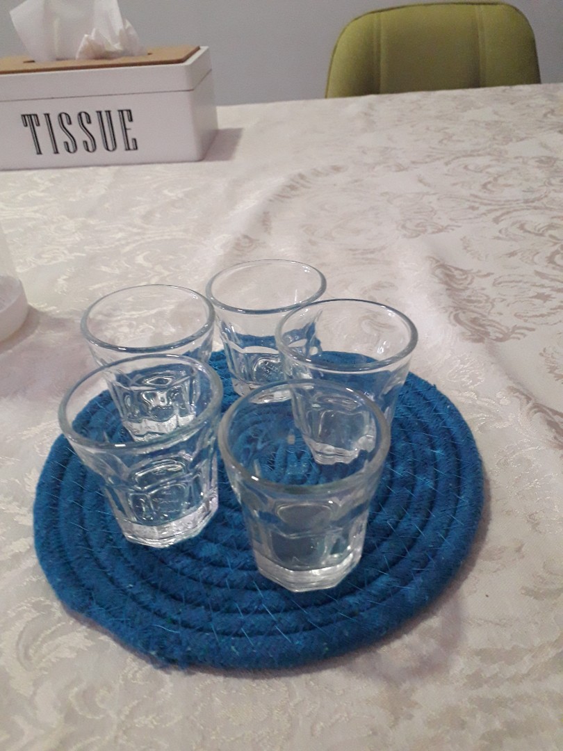 IKEA Shot glasses for brandy or multipurpose use eg for candle, etc, TV & Home Appliances