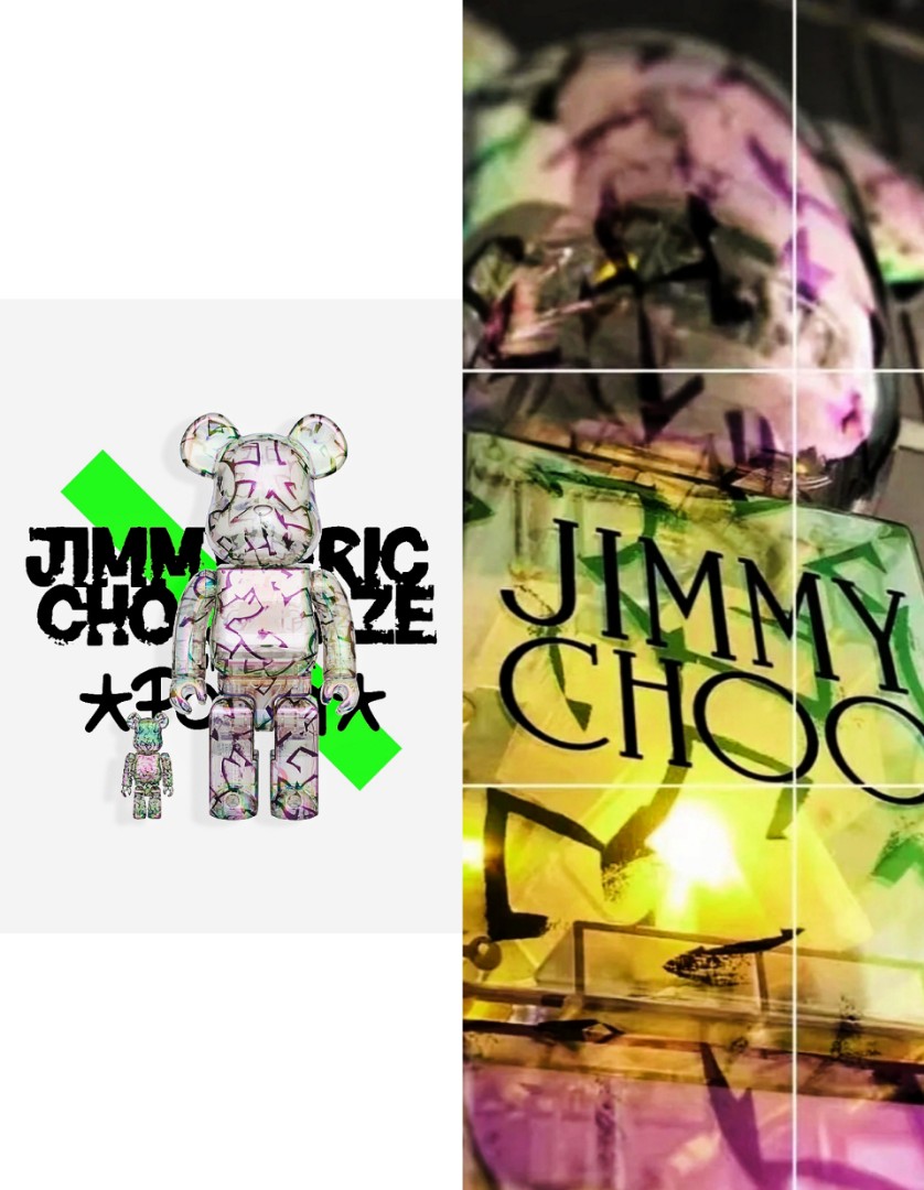 Bearbrick Jimmy choo 400%+100%, Hobbies & Toys, Toys & Games 