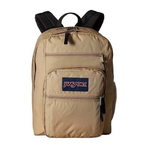 Tan jansport backpack on sale spiderman