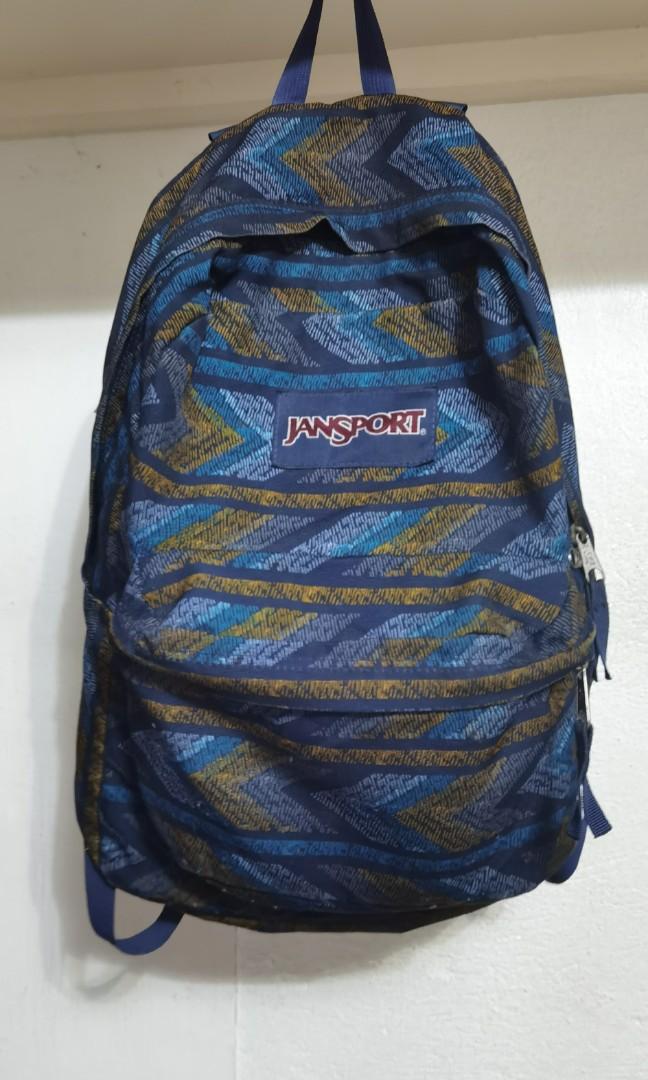 Jansport zig zag backpack 2025