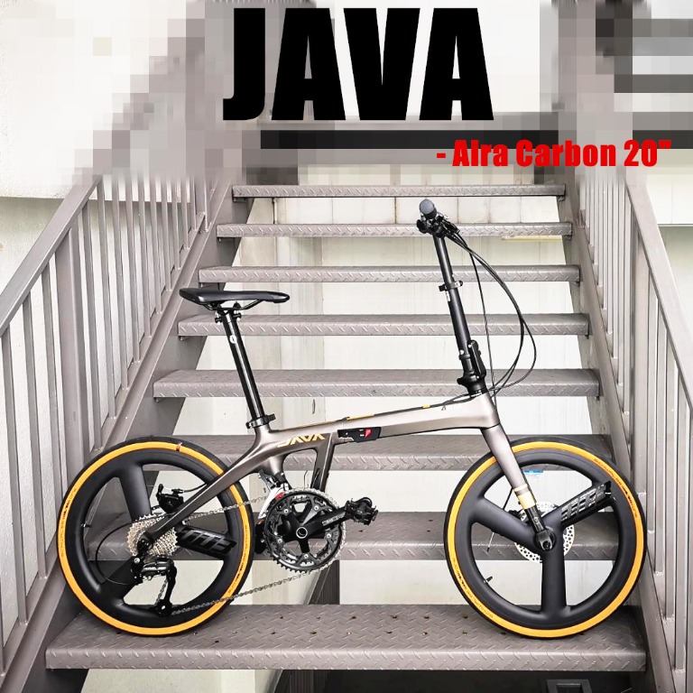 Java aira carbon fiber folding bike / foldable bike frameset (1020