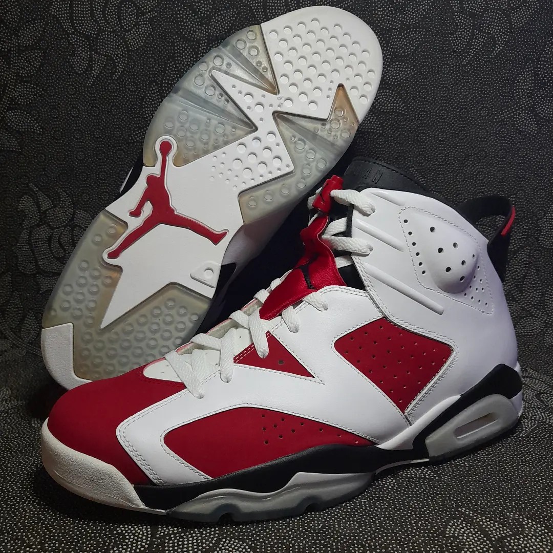 Jordan 6 retro Carmine 2014 Men s Fashion Footwear Sneakers on