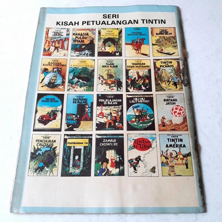 Komik Tintin Dan Picaros Indira 1986 Buku And Alat Tulis Komik Dan