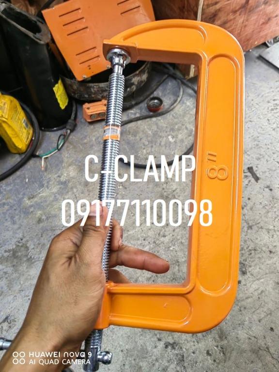 KYK C-Clamp (Category: Construction Tools & Equipment) located in Manila. Submitted by joeyroque09 (Listing ID 1150660683, Image 3). Description: TAKEZO INDUSTRIAL SUPPLY Location: Mayhaligue St. Abad Santos, Manila Waze: Takezo Industrial Supply (Tondo, Manila) Land mark: Uno High School 126 Medicion 2B, Imus, Cavite Waze: Takezo Industrial Supply (Imus, Cavite) Land mark: Sea Oil.