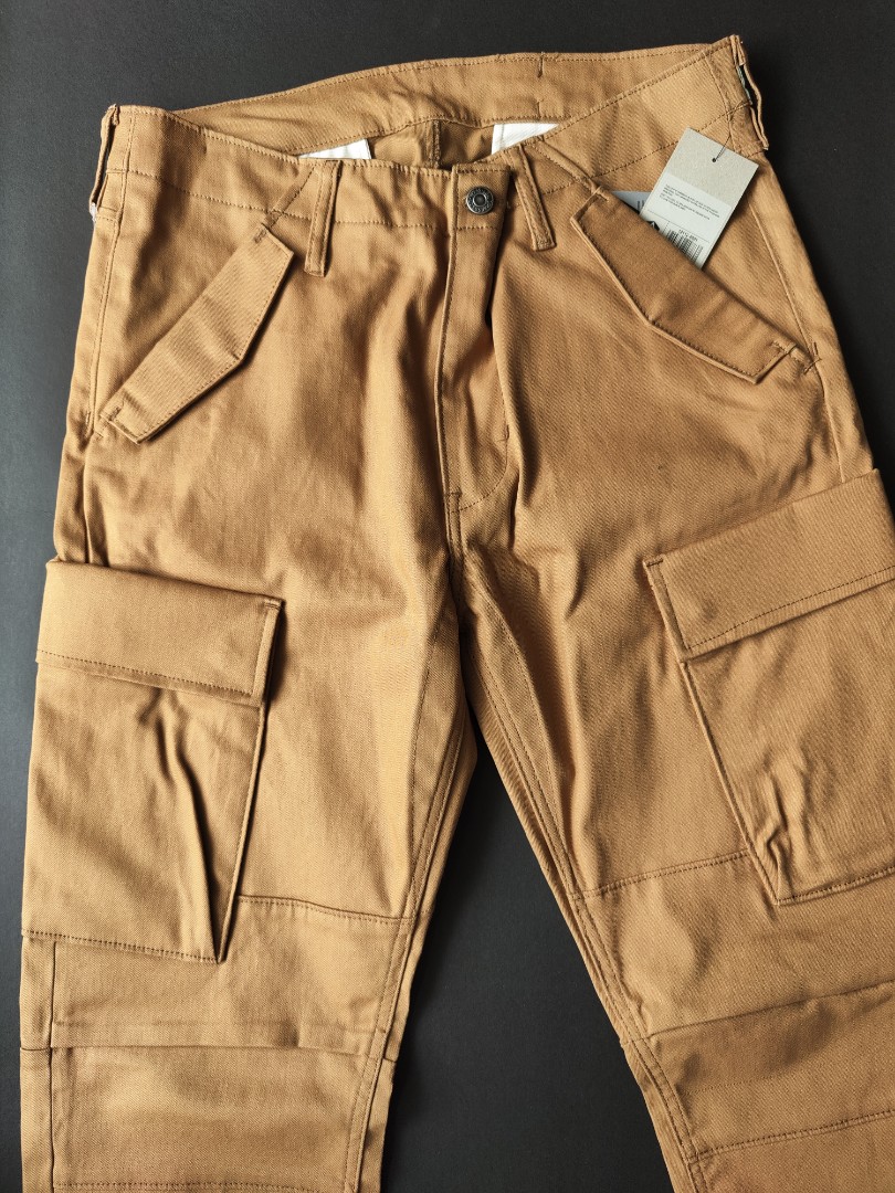Levi's Mens 522 Commuter Dress Pant Brown Taper Fit Stretch Trouser 28 x 32  New | eBay