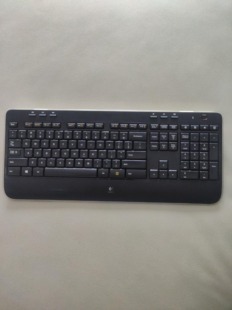 Logitech K520 Keyboard, Computers & Tech, Parts & Accessories, Computer