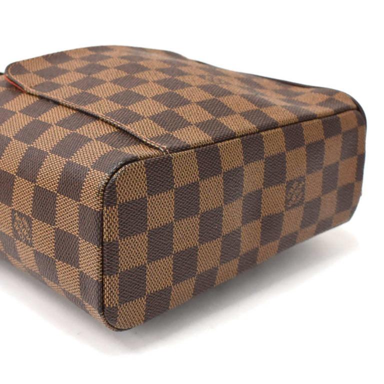 Louis Vuitton Shoulder Bag Olaf PM N41442 Damier Campus Brown Men's LOUIS  VUITTON