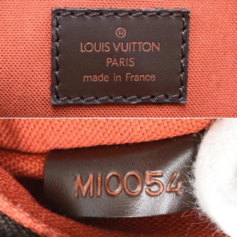Louis Vuitton Damier Ebene Olav PM N41442 Brown Cloth ref.935637