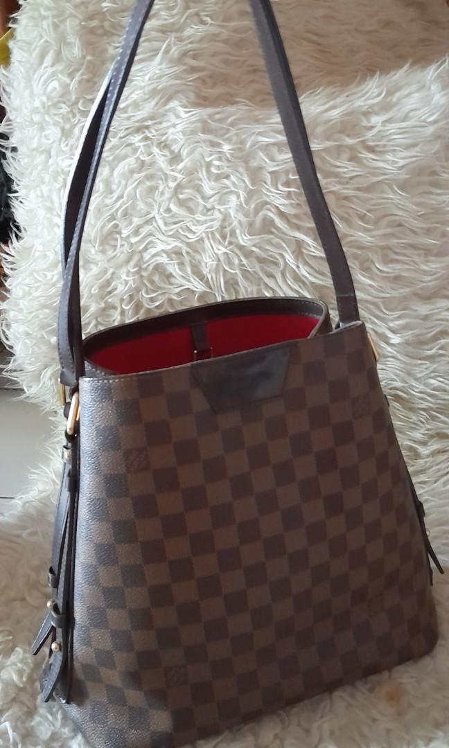 tas shoulder-bag Louis Vuitton Damier Ebene Cabas Rivington